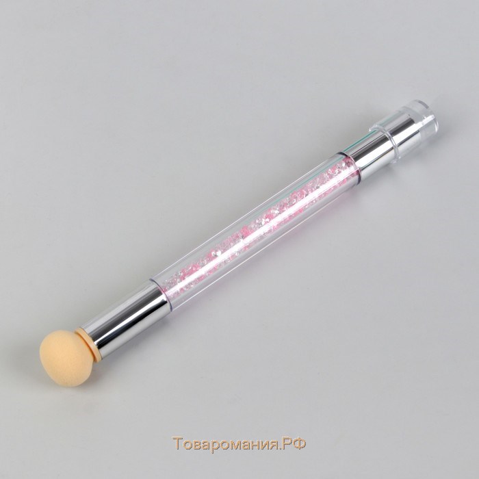Двусторонняя ручка для аэропуффинга и стемпинга, 14,5 см, цвет МИКС