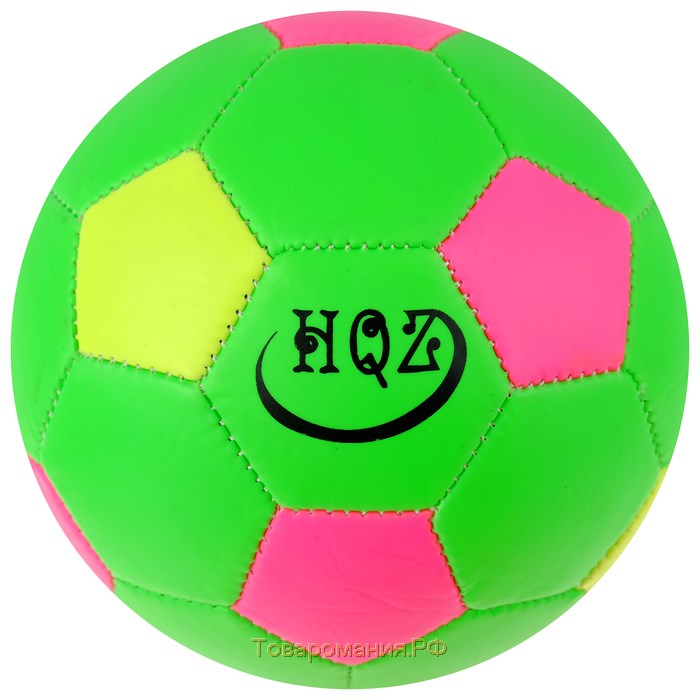 Мяч футбольный ONLYTOP, ПВХ, машинная сшивка, 32 панели, р. 2, цвета МИКС