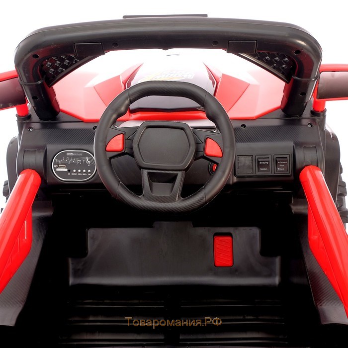 Электромобиль «Багги», 2 мотора, цвет красный