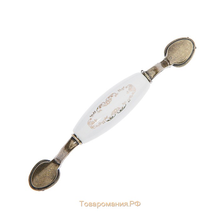 Ручка скоба Ceramics 012 LIGHT, 96 мм, керамическая, цвет бронза
