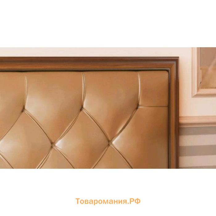 Кровать с ПМ «Габриэлла», 160×200 см, цвет дуб кальяри / дуб коньяк
