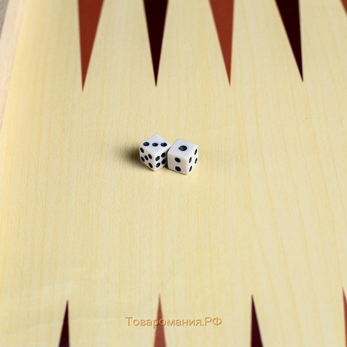 Нарды "Лабарт", деревянная доска 39 х 39 см, с полем для игры в шашки