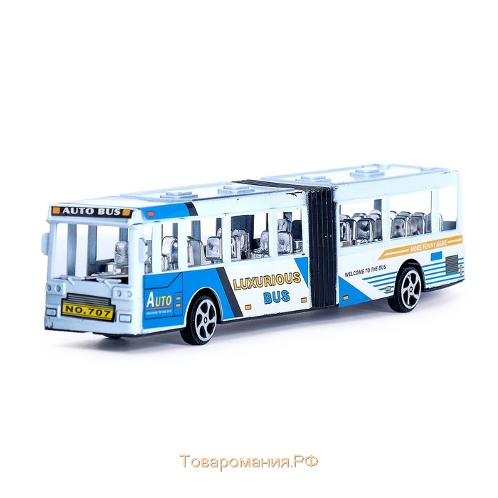 Автобус инерционный «Городской», цвета МИКС