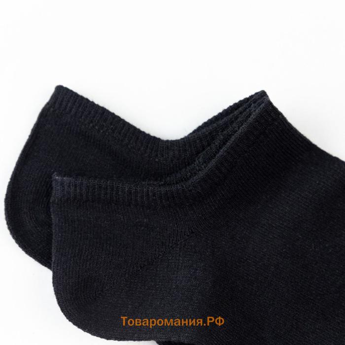 Носки мужские «Следики» цвет чёрный, размер 27