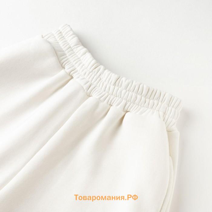 Костюм (свитшот, брюки) MINAKU: Casual Collection цвет сиреневый, размер 48
