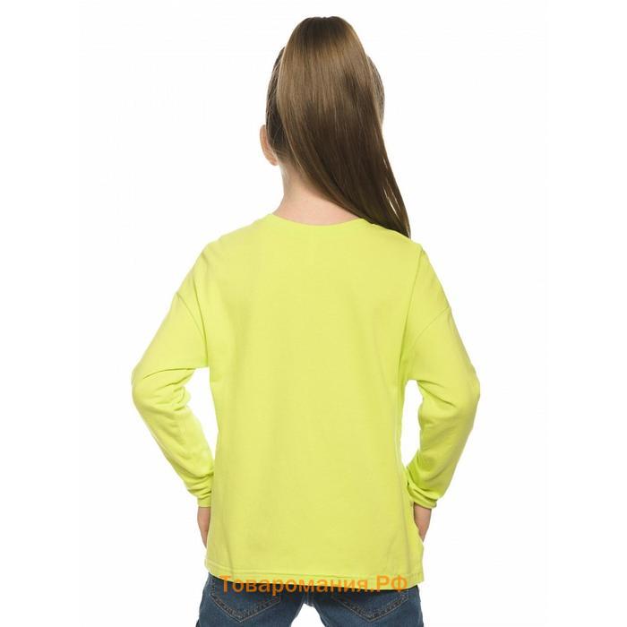 Джемпер для девочек, рост 86 см, цвет салатовый