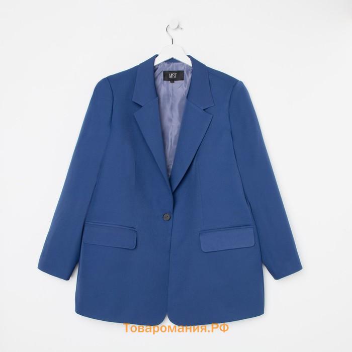 Пиджак женский MIST plus-size, р.54, синий