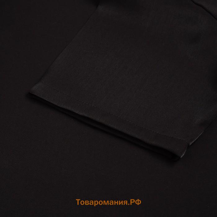 Костюм женский (футболка, брюки) MINAKU: Enjoy цвет чёрный, размер 42