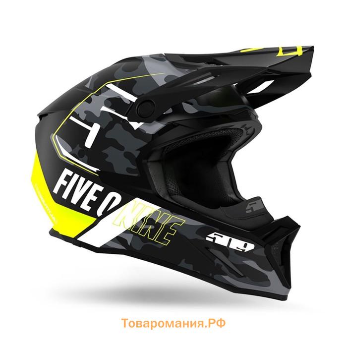Шлем 509 Altitude 2.0, размер M, чёрный, жёлтый, камуфляж