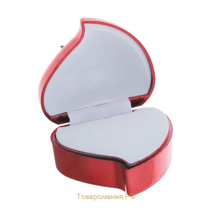 Коробочка подарочная под кольцо "Сердце" 5*4,5, цвет МИКС
