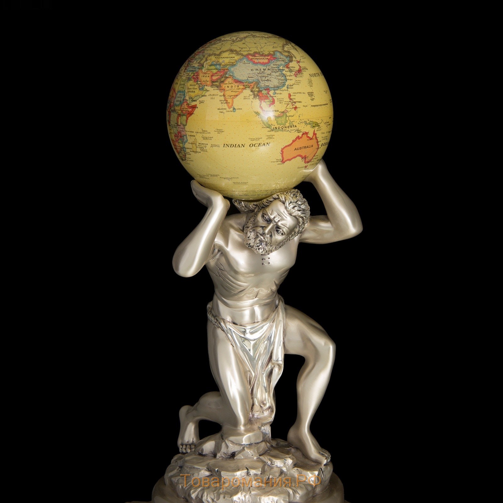 Статуэтка "Атлант и Земной шар", 23 × 23 × 49 см