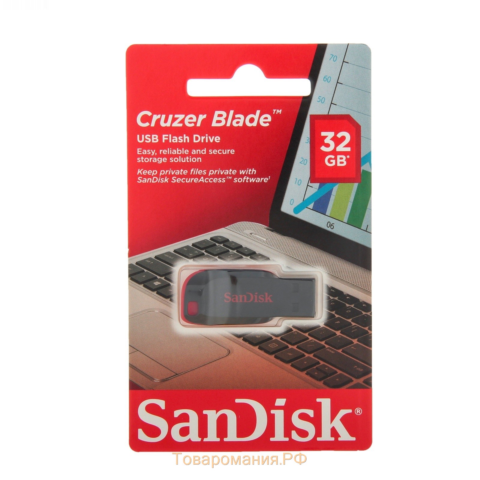 USB-флешка Sandisk 32Gb Cruzer Blade
