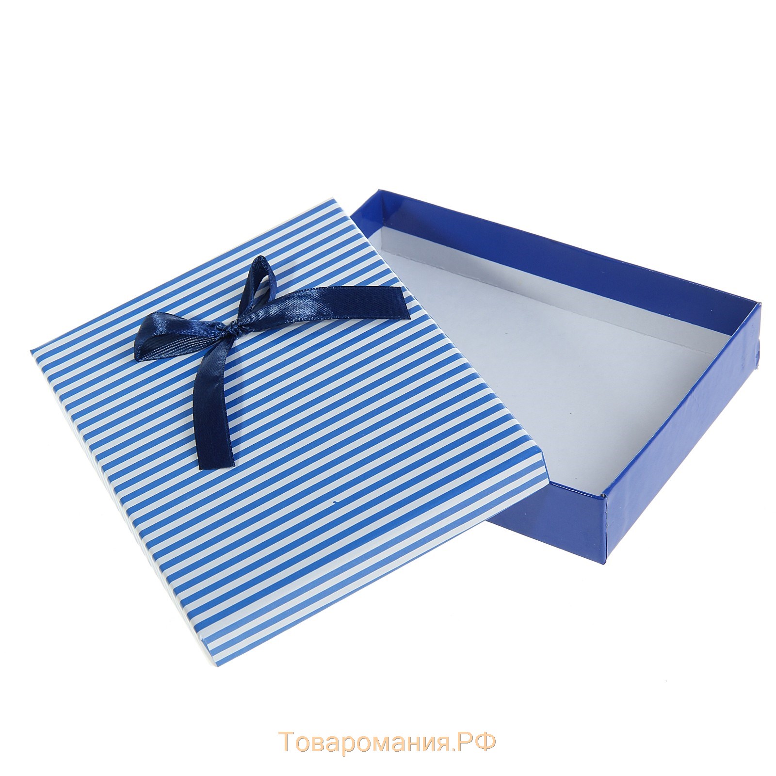 Коробка подарочная "Торжество", цвет голубой, 16 х12 х 3 см