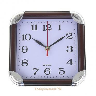 Часы настенные "Рейчел", 19 х 19  см, циферблат 16.5 см, дискретный ход