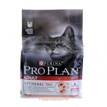 Сухой корм PRO PLAN для кошек, лосось/рис, 3 кг