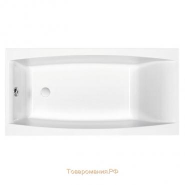 Ванна акриловая Cersanit Virgo 150х75 см, цвет белый