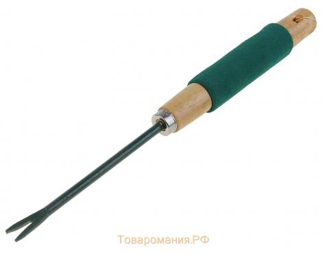 Корнеудалитель Greengo, длина 32 см, деревянная ручка с поролоном