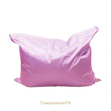Кресло-мешок Мат мини, размер 120х140 см, ткань оксфорд, цвет розовый