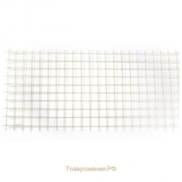 Сетка кладочная стеклопластиковая ТУ, 50х50 мм диаметр 2,5 мм, лист 1500*500