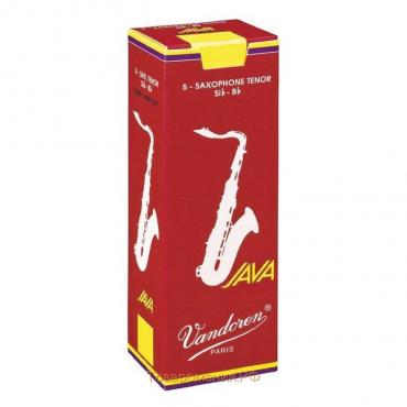 Трости для саксофона Тенор Vandoren SR273R JAVA RED CUT №3 (5шт)