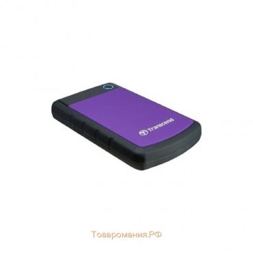 Внешний жесткий диск Transcend USB 3.0 2 Тб TS2TSJ25H3P StoreJet 25H3P 2.5", фиолетовый