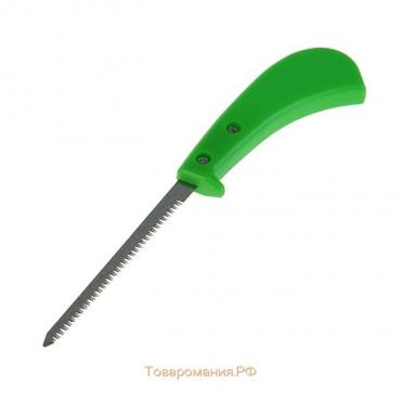 Ножовка по дереву ТУНДРА, заточка 2D, пластиковая рукоятка, 15-16 TPI, 240 мм