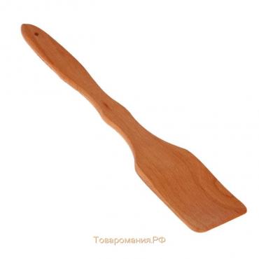 Лопатка деревянная "Фигурная", 31 см, бук-премиум