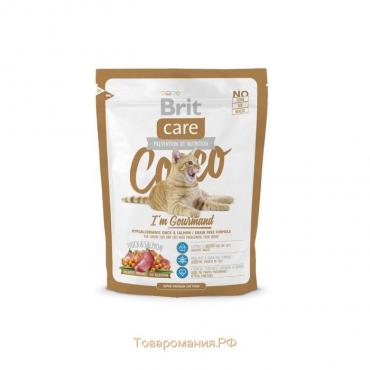 Сухой корм Brit Care Cat Cocco Gourmand для привередливых кошек, 400 г
