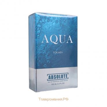 Туалетная вода мужская Absolute Aqua, 100 мл (по мотивам Acqua Di Gio (G.Armani)