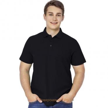 Рубашка мужская, размер 52, цвет чёрный