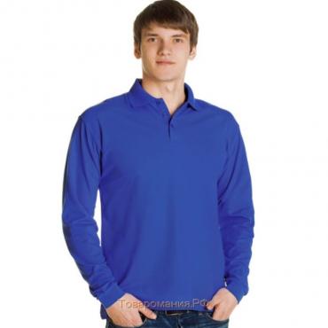 Рубашка мужская, размер 46, цвет синий
