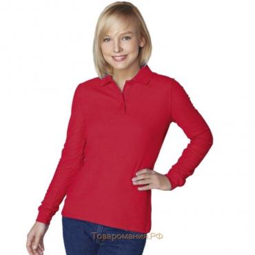 Рубашка женская, размер 44, цвет красный