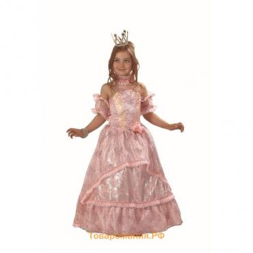 Карнавальный костюм «Золушка-принцесса розовая», размер 38