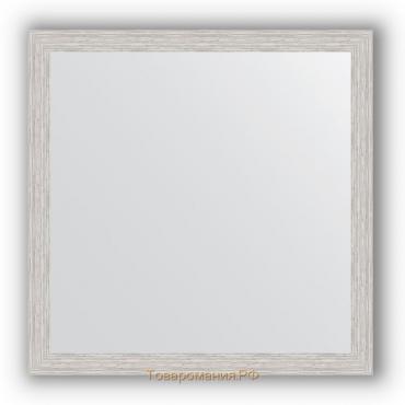 Зеркало в багетной раме - серебряный дождь 46 мм, 71 х 71 см, Evoform