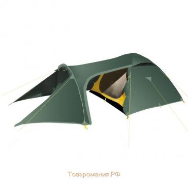 Палатка, серия Trekking Voyager, зелёная, 3-местная
