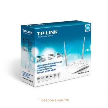 Wi-Fi роутер беспроводной TP-Link TD-W8961N ADSL Annex A/М
