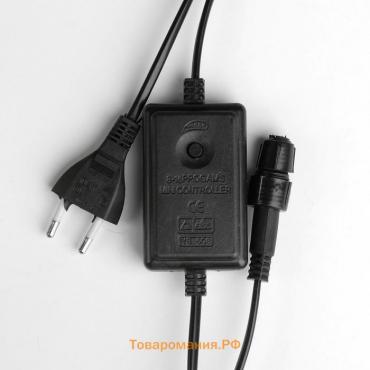 Контроллер Lighting для светового шнура 11 мм, 8 режимов, 220 В, 2-pin
