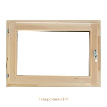 Окно, 60×100см, однокамерный стеклопакет, из липы