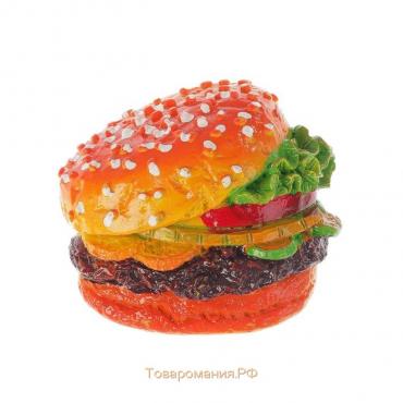 Магнит полистоун "Гамбургер" МИКС 5,3х5,5 см