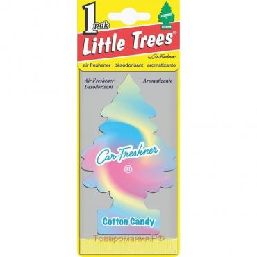 Ароматизатор Ёлочка Little Trees Сладкая вата, Cotton Candy