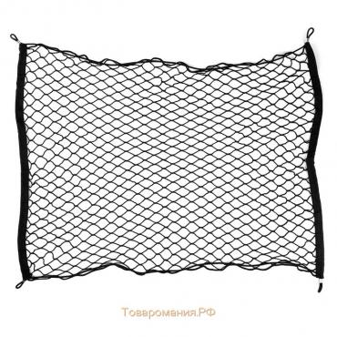Сетка багажная TORSO, 75х90 см, 4 крепежные петли