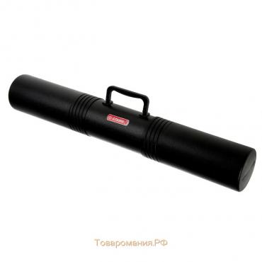 Тубус А1 диаметр 100 мм, длина 650 мм, 3 секции, Стамм, с ручкой, черный