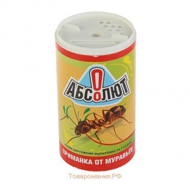 Приманка от муравьев "Абсолют", банка с дозатором, 100 г
