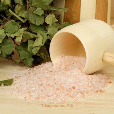 Гималайская красная соль "Добропаровъ" с маслом пихты, 2-5мм, 100гр
