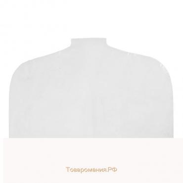 Чехол для одежды, 52×36 см, 12 мкм, цвет прозрачный