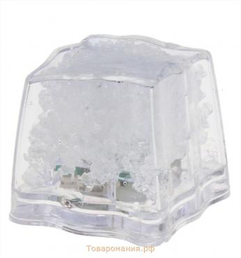 Сувенир «Лёд», светодиодный, с датчиком прикосновения с водой
