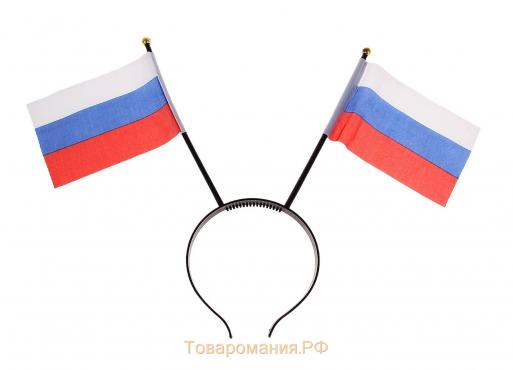 Ободок с флагами «Россия»