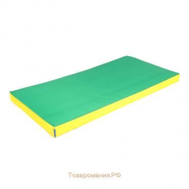 Мат ONLYTOP, 100х50х6 см, цвет жёлтый/зелёный