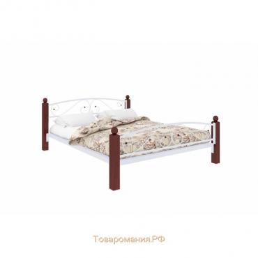 Кровать «Вероника Люкс Плюс», 1600×2000 мм, металл, цвет белый
