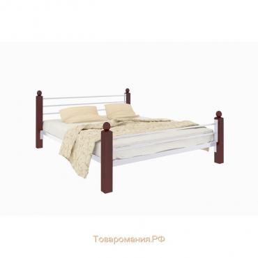 Кровать «Милана Люкс Плюс», 1400×2000 мм, металл, цвет белый